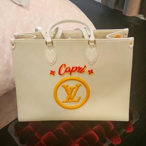Louis vuitton cream color Limited Edition VERY RARE